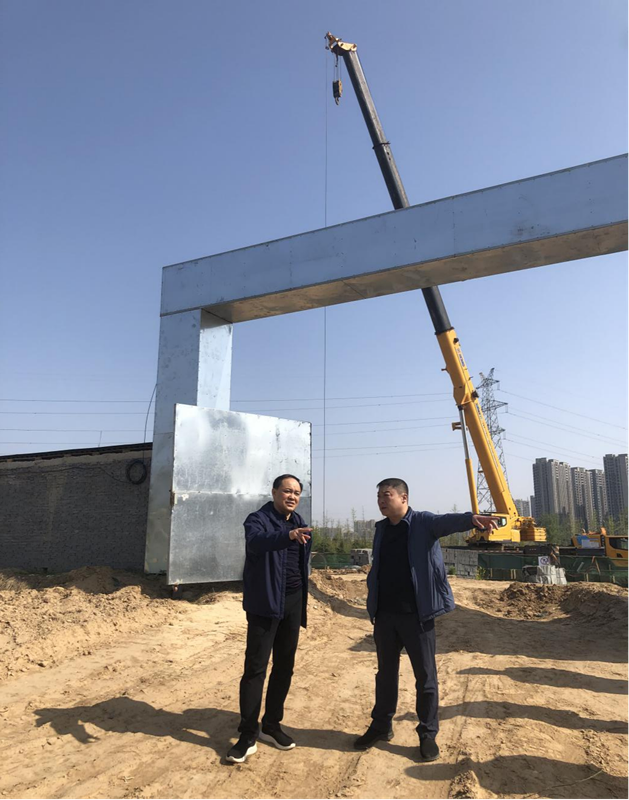 云博官方网站-云博yunbo（中国）,党委委员、副总经理张岩到侯寨新镇区安置区调研项目建设工作